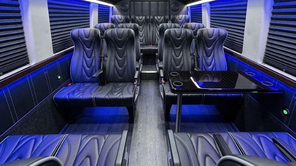 20 passenger sprinter van interior denver