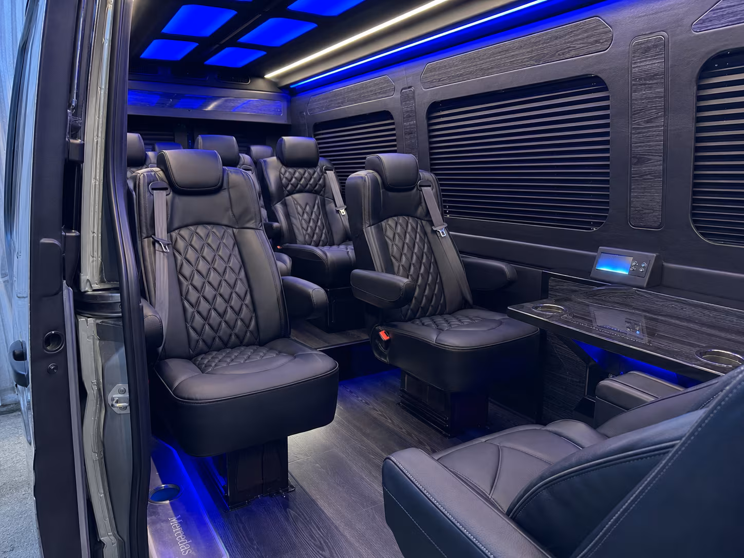20 passenger sprinter van interior