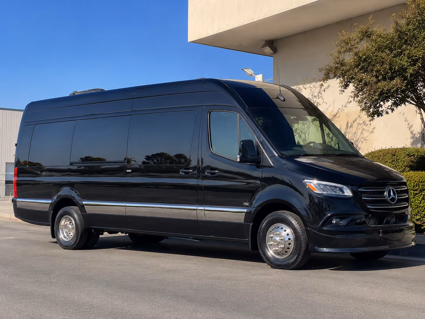 conference and convention attendee sprinter van transportation in denver colorado