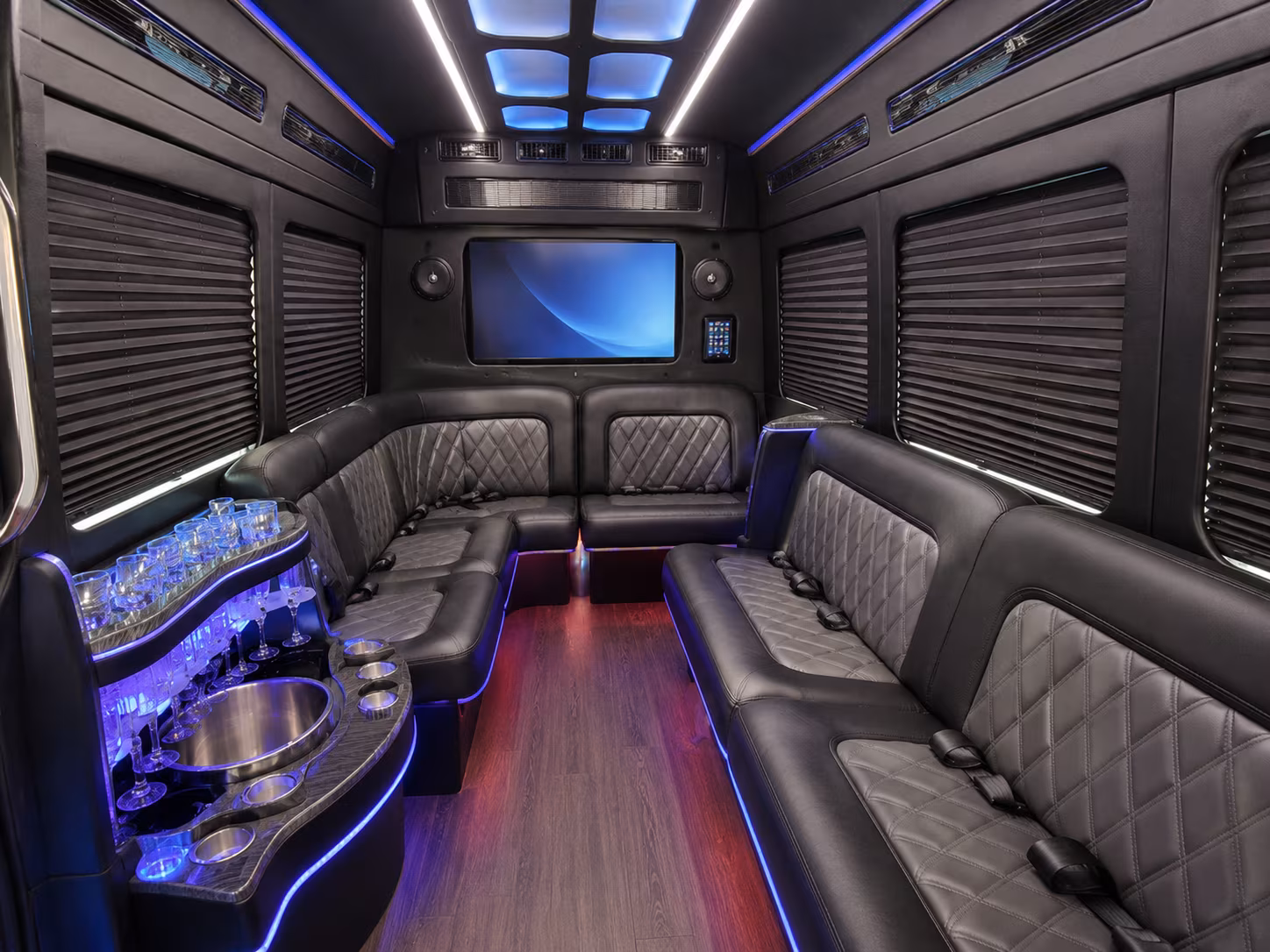 denver sprinter limousine interior