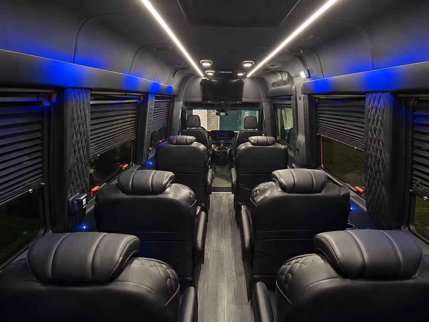 parent coordinated denver prom sprinter van bookings with set pickup and return times